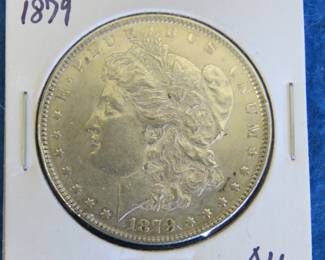 Lot 359. 1879 AU Morgan Silver Dollar