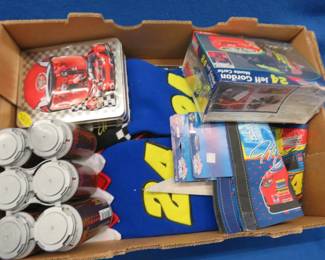 Lot 272. Jeff Gordon collectibles