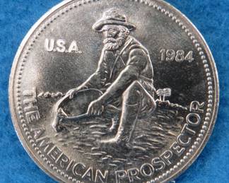 Lot 470. Engelhard one troy ounce silver round.&nbsp; .999 fine silver.