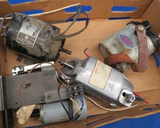 Lot 239. Electric motors and other electrical components