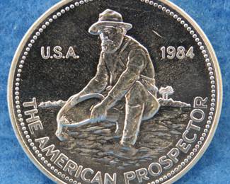 Lot 475. Engelhard one troy ounce silver round.&nbsp; .999 fine silver.