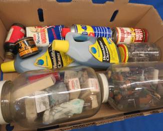 Lot 377. Buffing compound, rotary tool attachments, and more