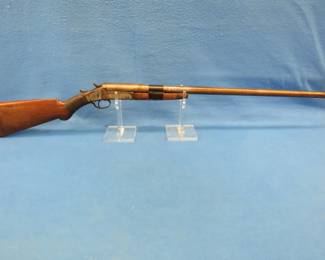 Lot 16. Falls Arms Nitro Special 12-gauge break action shotgun. Choke bored. Taped stock and forearm. NSN.