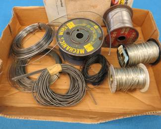 Lot 482. Small gauge wire and more
