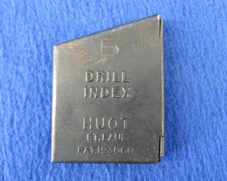 Lot 48. Micro drill index