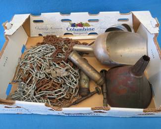 Lot 91. Misc. garage metal