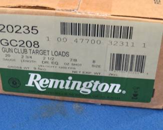 Lot 18. 250 Remington Gun Club 20-gauge, 7/8 ounce, 8-shot target rounds