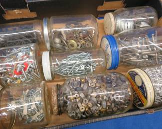Lot 395. Screws, bolts, and washers