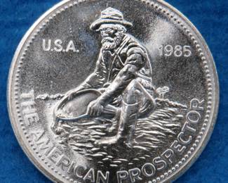 Lot 163. Engelhard silver round.&nbsp; One troy ounce of .999 fine silver.