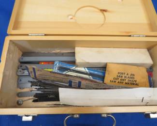 Lot 144. Saw blades for hacksaws, jigsaws, and more