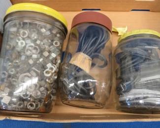 Lot 488. O-rings and nuts