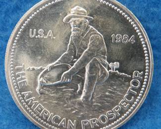 Lot 472. Engelhard one troy ounce silver round.&nbsp; .999 fine silver.