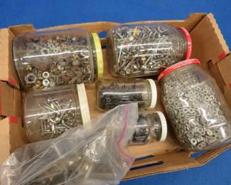 Lot 412. Screws, nuts, and more