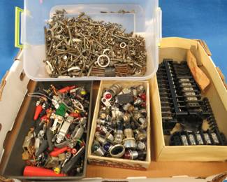 Lot 492. Electrical parts and more