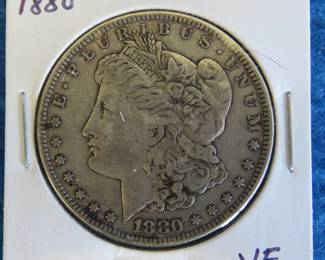 Lot 358. 1881 P Morgan Silver Dollar