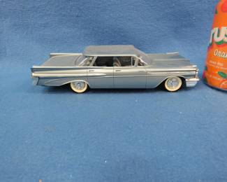 Lot 454. Memory Models 1959 Pontiac Bonneville.&nbsp; Plastic promo dealer car.