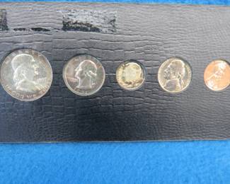 Lot 351. 1957 P high-grade US type set