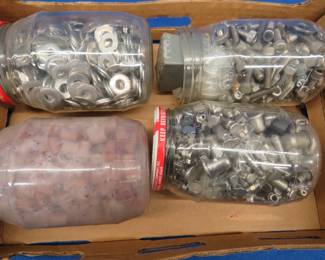 Lot 228. Hex cap screws, washers, and more