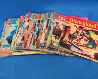 Lot 86. Lot of 85 "Disneyland Magazines for Young Readers"