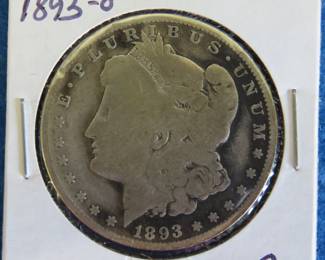 Lot 422. 1893 O Morgan Silver Dollar