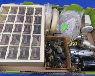 Lot 277. Electrical cord plugs, weather stripping, and more