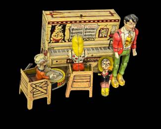 Lil Abner tin Litho Band set
