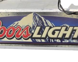Coors Light bar light