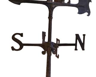 Old weather vane