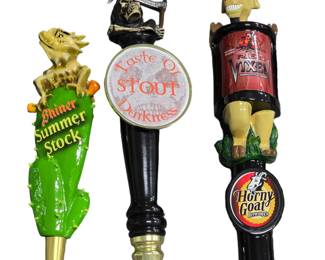 Unique beer taps