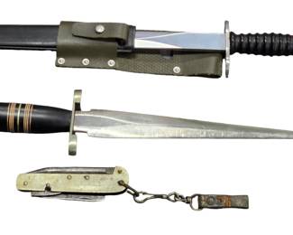 Various Knives including a Theater 
