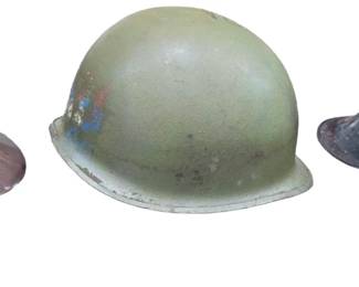 Various Military helmets