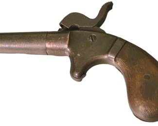 36. Cap and ball boot pistol