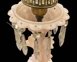 Mid Century lamp with danglers