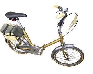 German vintage folding bike