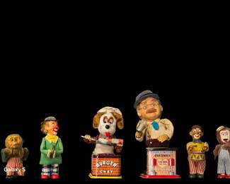 Various mechanical toys vintage