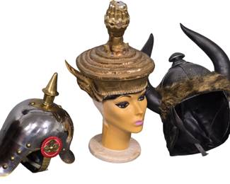 Unique helmets