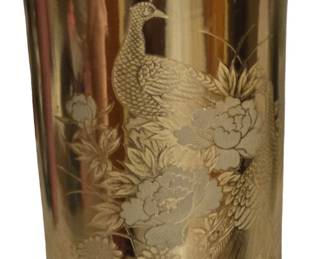 Japanese embossed vase