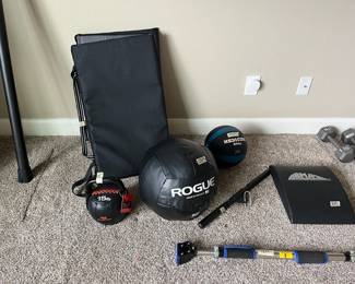 more exercise equipment