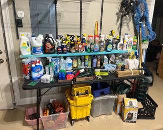 Cleaners and supplies