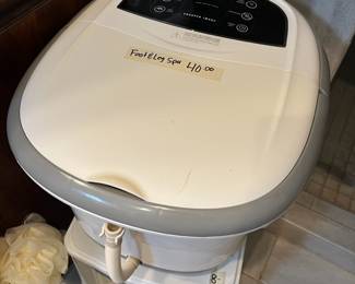 Sharper Image foot & leg spa