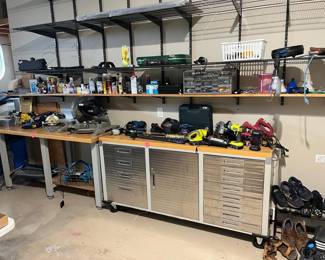 THE GARAGE! FULL OF FINE ITEMS!