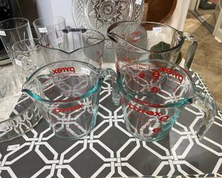 Pyrex measuring cups