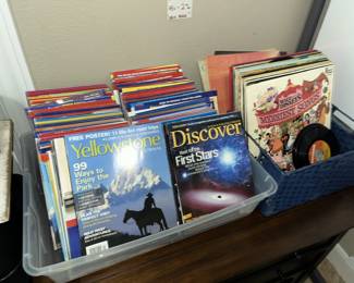 Magazines & LP's