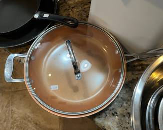 Copper skillet