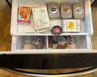 Bottom roll-out freezer