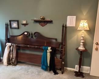 King Size Head/Foot Board with Rails