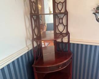 Mirrored Corner Shelf