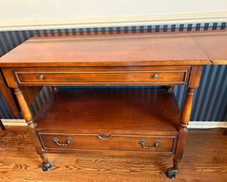 Drexel Drop Leaf Serving Cart