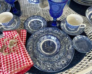 Liberty Blue Staffordshire