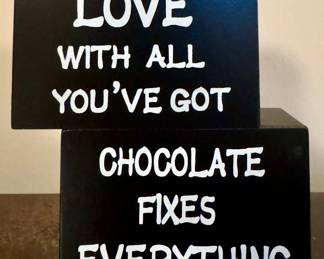 Whimsical Wood Signs